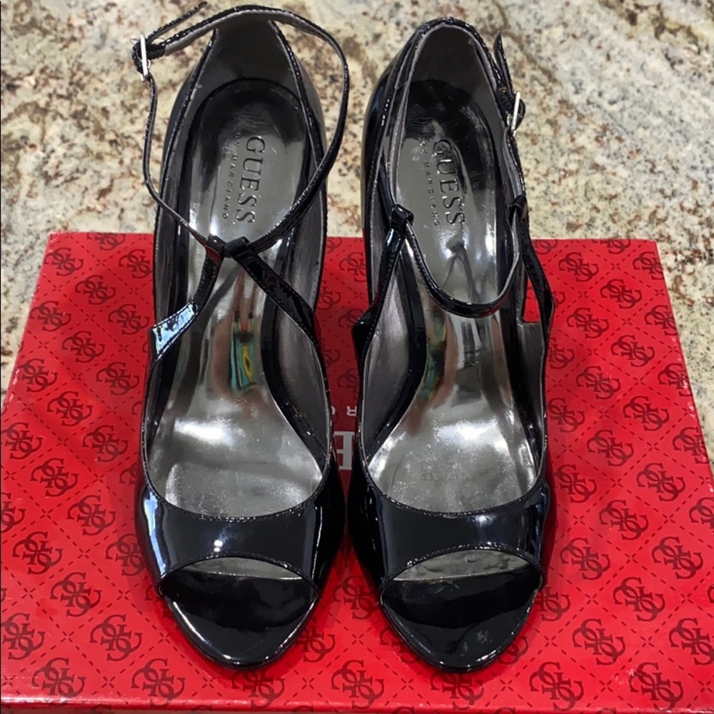 Guess by Marciano Sz 7.5 black heels